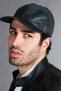 Cappello baseball in pelle nera mimetico unisex berretto strappo regolabile