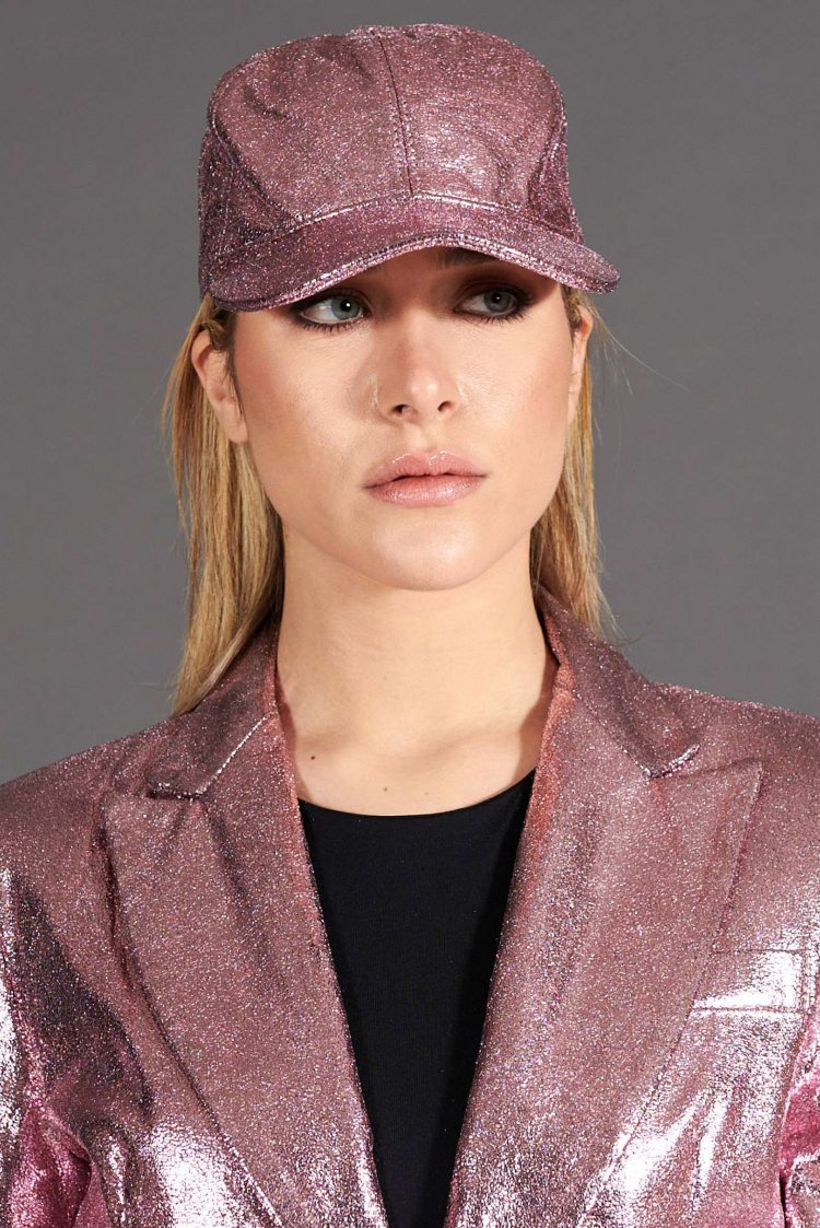 Casquette baseball cuir or...