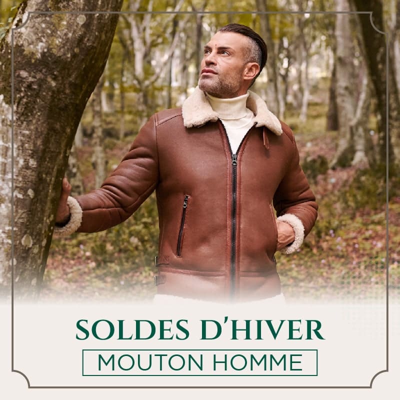 Soldes 2023 - Vetements Homme Femme Vestes en cuir