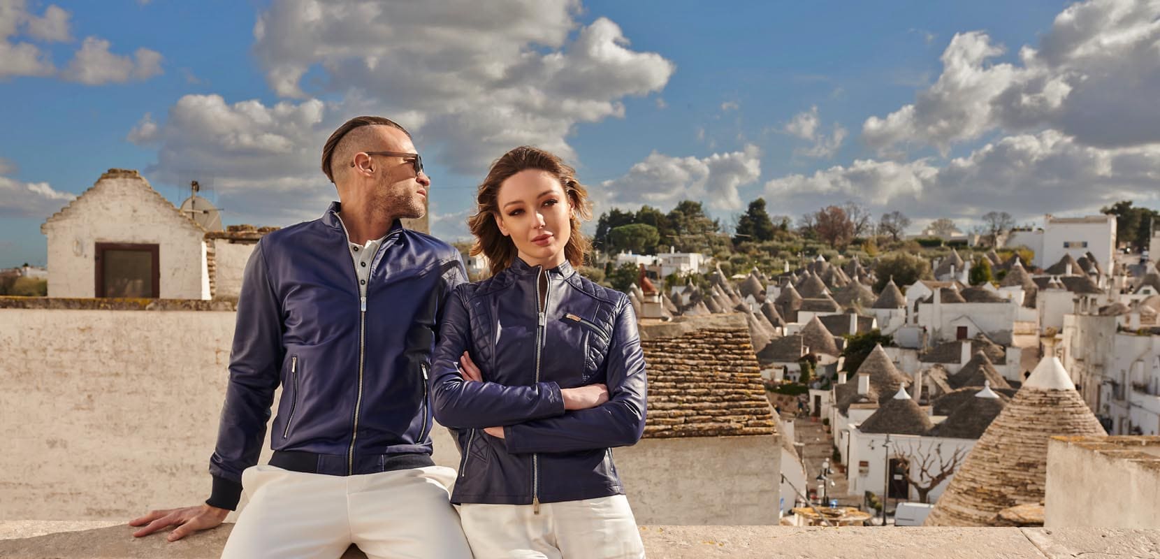 Vestes ec cuir Italienne